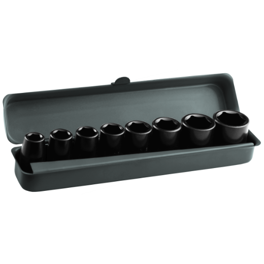 Steckschlüssel-Set SKSL-SET-3/8"-8 Vielseitiges Steckschlüssel-Set SKSL-SET-3/8"-8 für präzise Schraub- und Montagearbeiten.