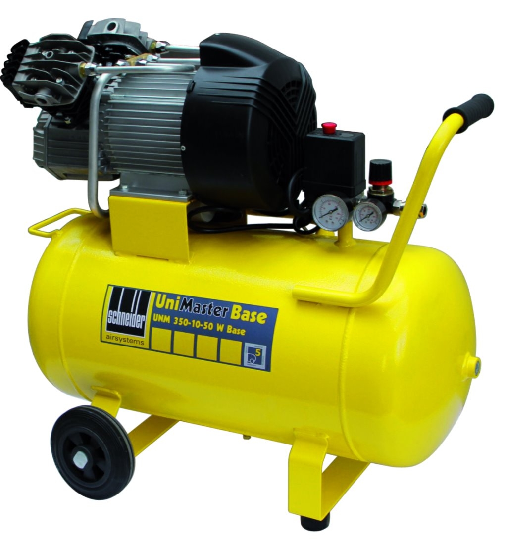 Kompressor UNM 350-10-50 W BASE – Leistungsstarker Werkstattkompressor UNM 350-10-50 W BASE Kompressor mit robustem Gehäuse, 50-Liter-Druckbehälter und zuverlässiger Druckluftversorgung für Werkstatt- und Handwerksanwendungen.
