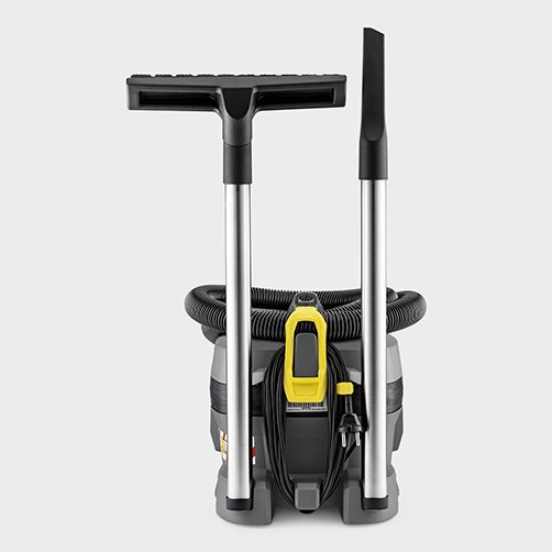 T 8/1 L Adv. Staubsauger mit Bohrstaubtool – leistungsstarker Profi-Staubsauger Kärcher T 8/1 L Adv. Staubsauger mit Bohrstaubtool, kompakter und robuster Staubsauger für effiziente Staubabsaugung beim Bohren.