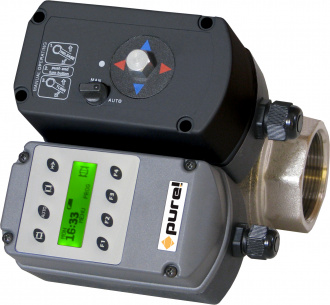 e262e7a993ba61ccd090cc5b29f82283ec5cb59d Elektrischer Kugelhahn R 1" mit Fernbedienung
