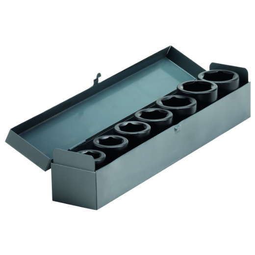 Steckschlüssel-Set SKSL-SET-1"-7 Robustes Steckschlüssel-Set SKSL-SET-1"-7 für vielseitige Schraub- und Montagearbeiten.