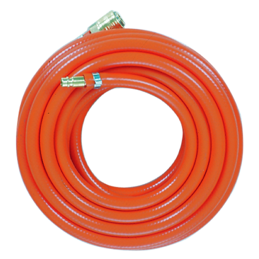 Oil-Air-Schlauch 9x3 DLS-SK-OA 15-9/10 m – mit Kupplung und Tülle Hochwertiger Oil-Air-Schlauch 9x3 DLS-SK-OA, Länge 15–10 m, inklusive Kupplung und Tülle, ideal für Öl-Luft-Anwendungen in Werkstatt und Industrie.
