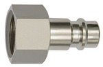Stahl-Stecknippel für Druckluftanlagen Robuster Stahl-Stecknippel, geeignet zum Verbinden von Druckluftleitungen und Zubehörteilen, zuverlässig und langlebig.
