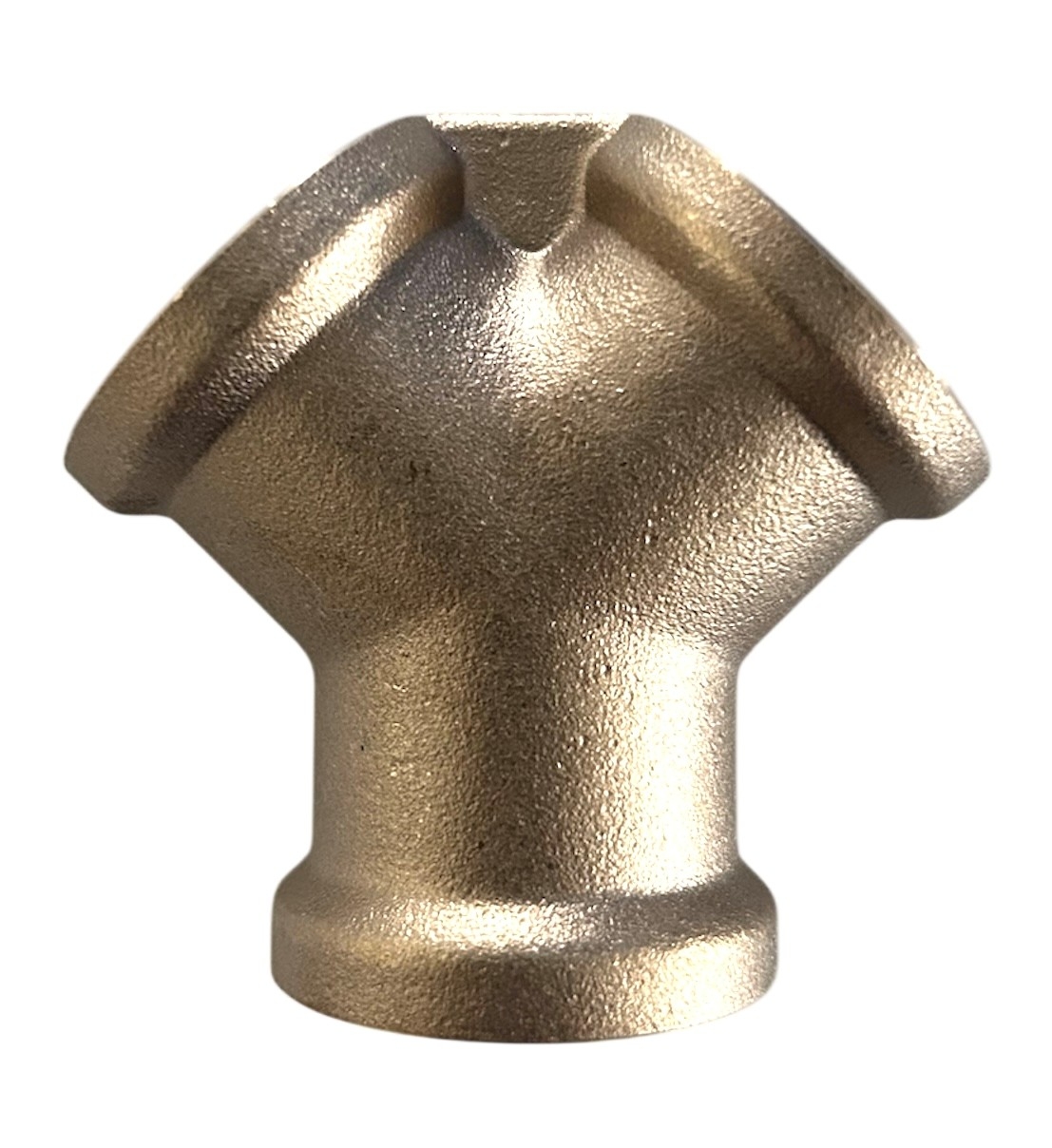 Zweierverteiler R 1/2" – Kompakter Druckluftverteiler für zwei Anschlüsse Metall-Zweierverteiler mit Innengewinde R 1/2", geeignet zum Anschluss von zwei Druckluftleitungen gleichzeitig.