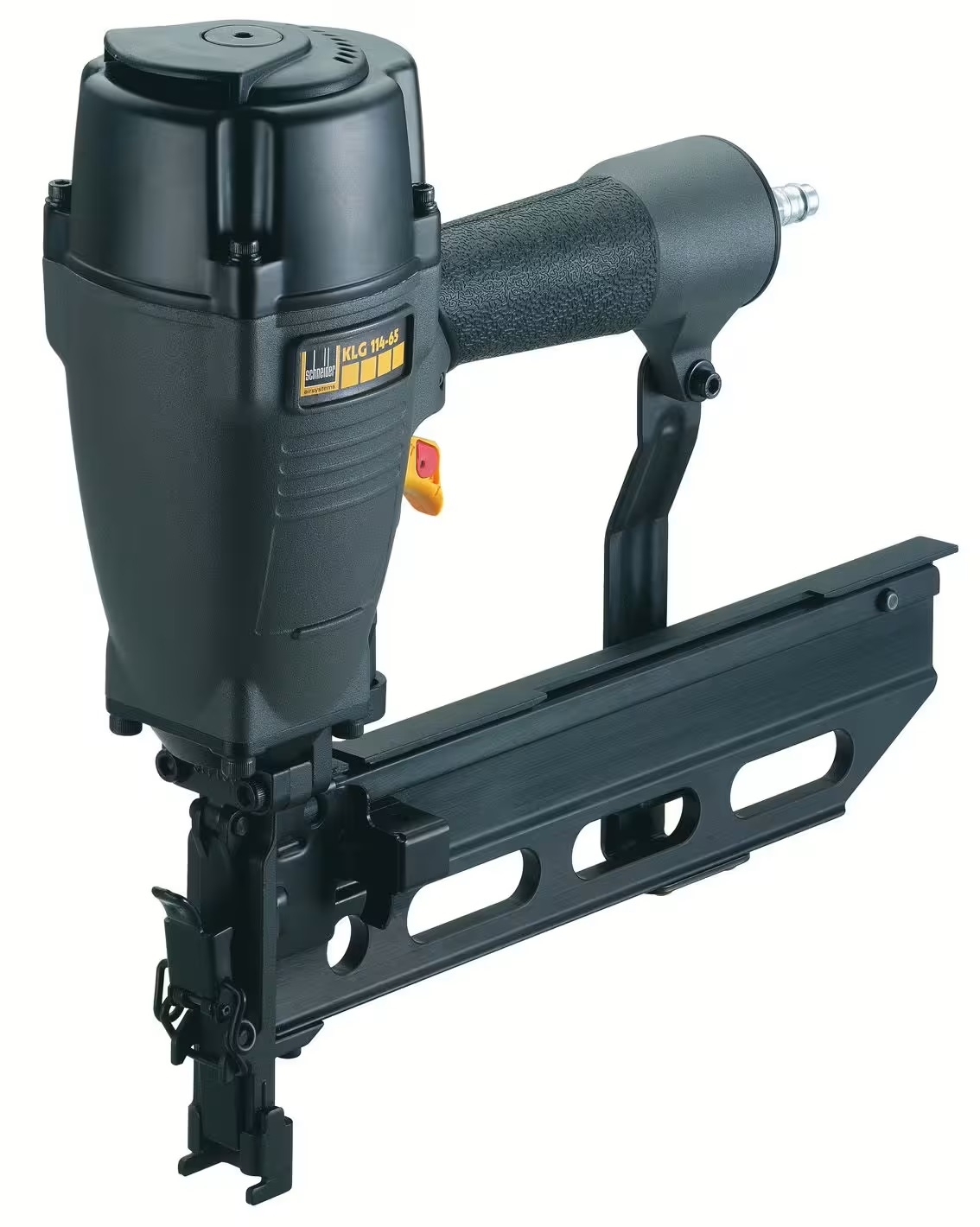 KLG 114-65 Klammergerät für professionelle Befestigungen Kompaktes Klammergerät KLG 114-65, geeignet für präzises Tackern und Befestigen von Materialien in Handwerk und Werkstatt.