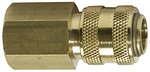 Mini-Kupplung R 1/8" mit Innengewinde Robuste Mini-Kupplung R 1/8" mit Innengewinde zur sicheren Verbindung kleiner Schläuche oder Rohre in Druckluft- und Flüssigkeitssystemen.