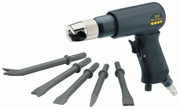 Leistungsstarker Meißelhammer für Abbruch- und Stemmarbeiten Robuster Meißelhammer für präzises Stemmen und kraftvolle Abbrucharbeiten in Beton, Stein und Mauerwerk.