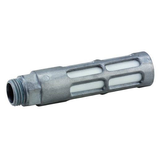 Schalldämpfer SDP-SPE-G1/2a für Druckluftsysteme Schalldämpfer SDP-SPE-G1/2a reduziert effizient Geräusche von Druckluftanlagen und sorgt für einen ruhigeren Betrieb.